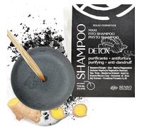Senso Naturale Shampoo Solido Capelli Grassi Detox, Antiforfora e Dermatite Seborroica con Carbone Vegetale, Tea Tree, Zenzero, Olio di Cocco | 100% Ecologico e Vegano | PH 4.5-5.0 (1)