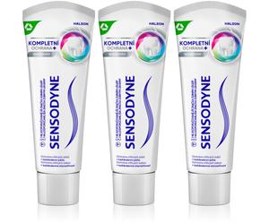 Sensodyne Complete Protection Whitening dentifricio sbiancante 3x75 ml