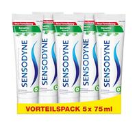 Sensodyne Dentifricio al fluoro sensibile, 75 ml, dentifricio giornaliero, per denti sensibili al dolore