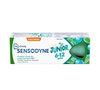 Sensodyne Pro-smalto Junior, dentifricio per bambini dai 6 ai 12 anni, aiuta a prevenire la carie e rafforza lo smalto, denti sensibili, menta dolce, 50 ml