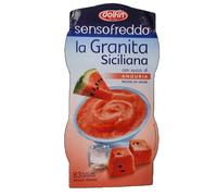 SensoFreddo - Dolfin - La granita Siciliana con succo di anguria pronta da gelare - senza glutine - 6 cfz. da 200 ml