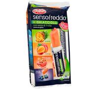 Sensofreddo Ghiaccioli Assortiti Gusti Ananas, Mango, Arancia Rossa con Zenzero e Mirtillo con Miele 420ml