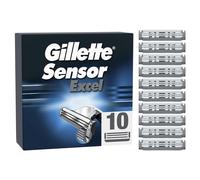 Sensor Excel Confezione da 10 Lamette da Barba di Ricambio Rivestimento in Cromo