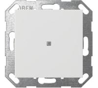 Sensore a pulsante GIRA 1x KNX/ONE System 55 bianco puro opaco 517127