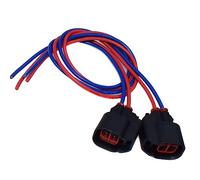 Sensore ABS Auto per Ford per Mondeo per Focus ABS Sensore velocità Ruota Anteriore Posteriore Sinistra Destra Connettore Cablaggio Connect Sensore velocità Ruota ABS (Colore : Connector X2)