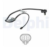 Sensore ABS Delphi anteriore sinistro per Suzuki Liana