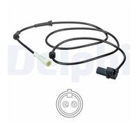 Sensore ABS Delphi posteriore destro per Renault Clio Thalia