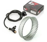 Sensore ABS E Anello ABS Set Asse Posteriore 43 Denti Per VW GOLF III Dal 1995