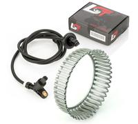 Sensore ABS E Anello ABS Set Asse Posteriore 43 Denti Per VW VENTO 1H Dal 1995