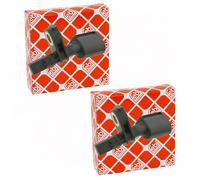 Sensore ABS Raddrehzahl Anteriore Sinistro FEBI 23814 2 Pezzi Per Audi Seat VW