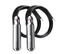 Sensore Acceleratore Sensore di livello di temperatura integrato gamma 5M 10M 15M Trasmettitore di liquido 304SS da 50 gradi(0-5V Output,3M Range 5M Cable)