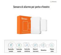 Sensore allarme sicurezza per porte finestre wireless funziona con Alexa