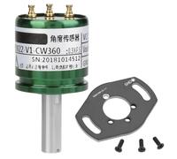 Sensore Angolare Hall Ruotabile, 0,088° Alta Risoluzione 0-360 Gradi Potenziometro Ruotabile Sensore Angolare 0-5V Uscita Full Circle 12Bit
