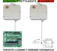 Sensore Antifurto Tapparella Sintap 2 Contatti Cordino Serrande Scheda Conta Imp