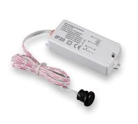 V-TAC Sensore di Movimento a Infrarossi 30° Attivazione tramite Apertura/Chiusura Porta (5-6cm) Colore Bianco (Max 200W) IP20