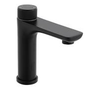 Sensore automatico a infrarossi per lavabo, rubinetto senza contatto, per bagno, cucina, acciaio inox 304, 17 cm, altezza 5 V, USB, funzionamento a batteria, colore nero