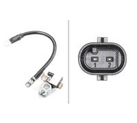 HELLA 6PK 011 190-901 Sensore, Management batteria, 12V, avvitato, Cavo 280mm