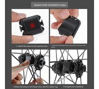 Sensore bici tracciamento velocità e cadenza massima per Garmin e per wahoo