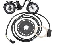 Sensore Bikes elettriche - Sensore a sala singola in acciaio, parte in bicicletta intelligente a filo lungo, facile installazione di bici, assistenza al pedale affidabile | Percorsi di pendolarismo e