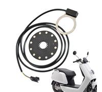 Sensore Bikes elettriche - Sensore a sala singola in acciaio, parte in bicicletta intelligente a filo lungo, facile installazione di bici, assistenza al pedale affidabile | Percorsi di pendolarismo e