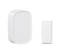 Sensore Contatto Magnetico per zigbee per Sicurezza per casa | Notifiche istantanee per smartphone, monitoraggio 24/7, compatibile app per tuya, sicurezza totale