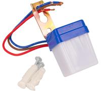 Sensore Crepuscolare Da Esterno, Photo Cell Sensor, 220V 6A IP44, Mini Interrutt
