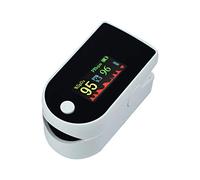 Sensore del polso della punta delle dita, saturazione dell'ossigeno nel sangue della punta delle dita, misuratore di ossigeno con display OLED, monitor della salute per la casa