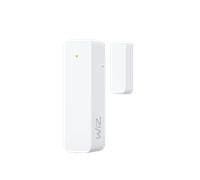 Sensore di contatto WiZ - Monitoraggio della casa, Domotica, Avvisi in tempo reale, Allarmi luminosi, Installazione semplice, Notifiche, Controllo tramite app, Connessione con telecamera e luci WiZ