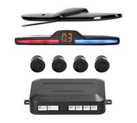 Sensore Di Assistenza Al Parcheggio Kit Retromarcia Radar Posteriore Per Auto Sensore Parcheggio Per Veicoli Assistenza Alla Display Della Distanza(Nero)