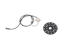 Sensore di assistenza per bicicletta elettrica con doppio sensore a effetto Hall e 12 magneti, sensore ad alta sensibilità per l’assistenza alla pedalata per la pedivella destra (Piccoli fori)