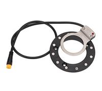 Sensore di assistenza per biciclette elettriche con doppio sensore Hall e 12 magneti, sensore di assistenza alla pedalata ad alta sensibilità per la pedivella destra delle e-bike, (Foro grande 2,4 X