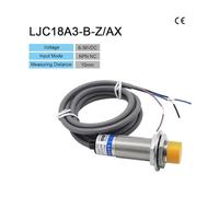 Sensore di avvicinamento LJC18A3-BZ/BX Interruttore di prossimità capacitivo cilindrico Distanza di rilevamento 10 mm NPN/PNP NO/NC DC6-36 V(LJC18A3 B Z AX)