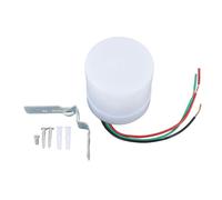 Sensore di controllo della luce outdoorm Fotocellula per illuminazione esterna 25A Dal tramonto all'alba Accensione automatica cablata con rilevamento dell'illuminazione (CA 110-220 V)