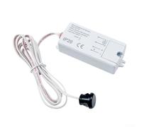 Sensore di controllo della porta Interruttore a infrarossi Motion Activated Cabinet Light Detector 5Cm Distanza di rilevamento 220-240V 200W-500W Potenza di carico Bianco