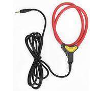 Sensore di corrente a bobina flessibile 200FA Rilevatore di perdite CA Misurazione senza ad alta precisione per elettricisti e ingegneri Materiale ABS Diametro bobina 7,5 mm