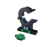 Sensore di corrente ad effetto Hall QNDBK1-21 AC 10A 20A 30A 50A 100A 200A Trasduttore a nucleo diviso 4-20mA 1 pz(AC 30A,DC 10V PWR 24V)