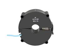 Sensore di corrente CT a nucleo diviso, Trasformatore di corrente con sensore a nucleo diviso for elettrovalvola, ingresso 50 A/75 A/100 A/150 A/200 A, uscita 5 A, precisione 3%(150a5a)