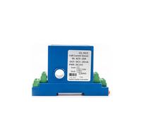 Sensore di corrente trifase CA Sensore di corrente a effetto Hall 4-20 mA DC 0-30 A Trasmettitore di corrente 0-10 V(0-5V output,0-300A AC_12MM APERTURE_24VDC)