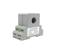 Sensore di corrente trifase CA Trasmettitore di corrente CA passante, ingresso da 0-300 A a uscita da 4-20 mA/0-5 V, elevato isolamento for la distribuzione di potenza