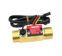 Sensore di flusso 'acqua con filettatura maschio G1/2" Contatore del flusso 'acqua con effetto flussometro 1-25L/min Facile installazione for distributore d'acqua Durevole