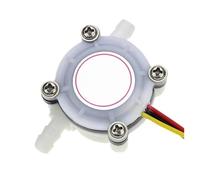 Sensore di flusso d'acqua 0,3-6 l/min Contatore flussometro interruttore 1/4" 1,75 MPa