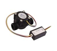 Sensore di flusso d'acqua 4-20 mA, 1,5-20 l/min, digitale/analogico, tipo C | ± 5% di precisione, intervallo da -20 °C a 85 °C, alimentazione Type-C 5 V, alloggiamento in ABS, industriale per