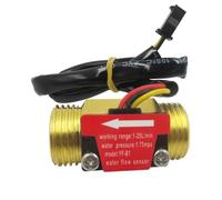 Sensore di flusso d'acqua in ottone da 1/2 "3/4" 1 "misuratore di portata sensore di flusso Hall interruttore sensore liquido controllo acqua(1")