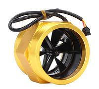 Sensore di flusso d'acqua Interruttore a induzione del misuratore di portata a turbina 3 pollici per irrigazione e uscita NPN del riscaldatore