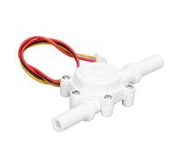 Sensore di flusso Hall Sensore di flusso d'acqua Hall impermeabile durevole Misuratore di portata con interfaccia G3/8 per flussostato scaldabagno DC3.5 24V 0.3 10L/min