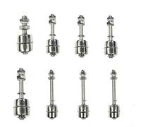 Sensore di interruttore galleggiante orizzontale in acciaio inossidabile per il controllo del livello dell'acqua in serbatoi con supporto per l'attivazione della pompa e dell'allarme (200 mm)