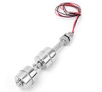 Sensore di livello dell'acqua, controller a doppia sfera DC 0 a 110 V Interruttore a galleggiante in acciaio inossidabile 304 Rilevatore automatico del livello dell'acqua per (Corpo galleggiante