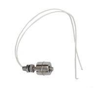 Sensore di livello dell'acqua in acciaio inossidabile Interruttore a galleggiante orizzontale per controllo del livello del liquido, 45-350 mm regolabile con filettatura M10, 0,5 A per uscita relè