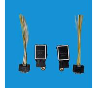 Sensore di livello di controllo fari allo xeno anteriori e posteriori + connettore per BMW 5 7 X3 X5 Serie E53 E60 E61 E65 E83 OE # 1093698 / 1093697