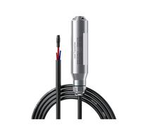 Sensore di livello idrostatico sommergibile con uscita 4-20 mA 0-10 V, trasduttore for serbatoio d'acqua, liquido, DC12-36 V, DC5 V(25M Range 45M Cable,0-3.3V Output)